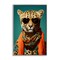 Stupell Industries Safari Glamour Leopard Framed Giclee, design by Andrea Haase